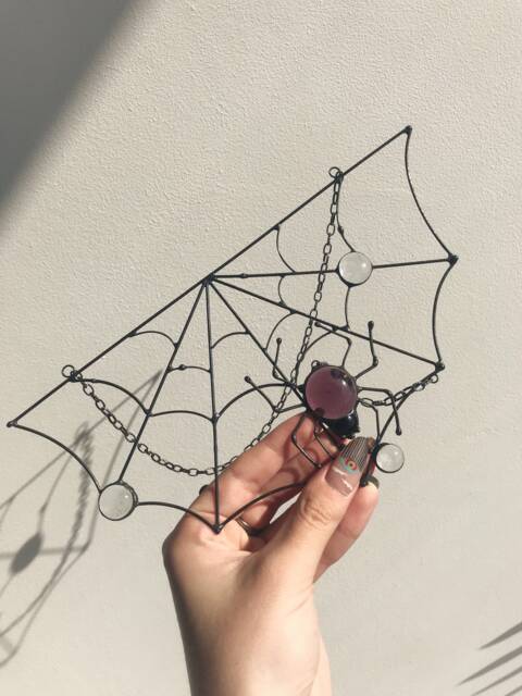 Halloween Spider Web Cobweb Net Decoration Black Home House Decor Window Wall Hangings Gift - image 1
