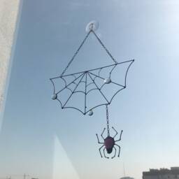 Halloween Spider Web Cobweb Net Decoration Black Home House Decor Window Wall Hangings Gift - thumbnail 3