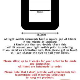 Wooden Gaming Controller Light Switch Surround Boys/Girls Game Bedroom Decor Accessories - thumbnail 3