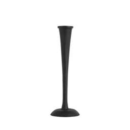 Handmade Matte Black Aluminum Candle Holder Modern Centerpiece - Set Of 3 - thumbnail 4