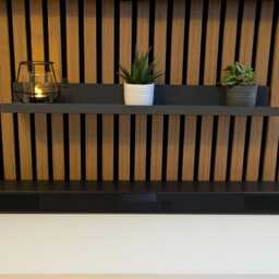 Malmback Shelf Brackets For Acoustic Panels - No-Drill Wall Clips Compatible With Ikea Display Shelves - thumbnail 4