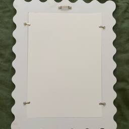 Wavy Picture Frame A4 - Peach Free Shipping Australia Gallery Wall Unique Home Decor Gift Australian Made - thumbnail 4