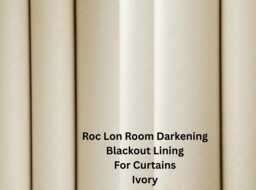 Ron Loc Blackout Lining Ivory, Add To Your Curtain Order