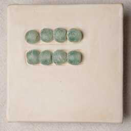 Mosaic Tile Wall Art Set Of 4, Mounted Art, 5 Inch Tiles - Made To Order Abacus - thumbnail 2