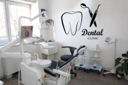 Dental Clinic Wall Decal Tooth & Tools Vinyl Sticker 1288 - thumbnail 1