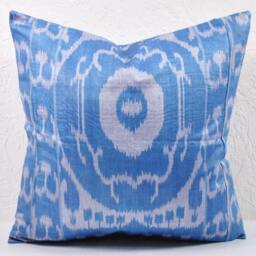 Hand Dyed Ikat Pillow Cover - thumbnail 2