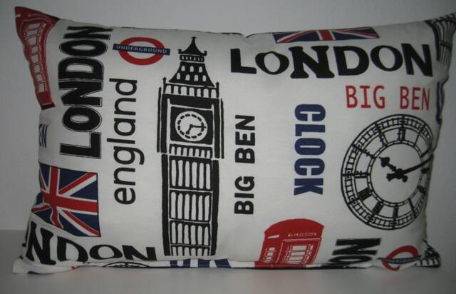 Size Union Jack England London Decorative Pillow Cover - image 1