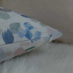 John Lewis Dapple French Blue Cotton Fabric Cushion Cover - Decorative Throw Pillowcase Home Decor - thumbnail 3