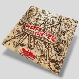 Pierce The Veil Misadventures Album Cover Laser Engraved Wood Wall Art With Acrylic - thumbnail 4