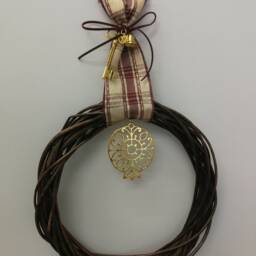 2026 Wreath Greek Gouri New Year Gift Ideas Christmas Greek Wishes Unique Good Luck For Home Key Good New - thumbnail 2