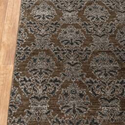 9x12 Area Modern Floral Olive Green Rug Handmade 100% Wool #3168 - 275x365 cms - thumbnail 3