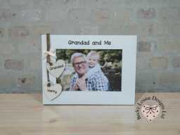 Personalised Grandad & Me Photo Frame - thumbnail 1