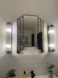Art Deco Wall Mirror, Vintage Classic Mirror
