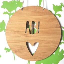 Personalised Name Wooden Wall/Door Hanging-Wall Hanging-Wall Art-Wooden Sign-Custom-Kids Gift-Baby Gift-Lasercut - thumbnail 2