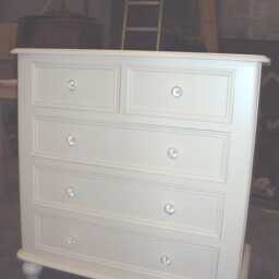 Chest Of Drawers - 2 Over 3 Victorian Style - thumbnail 4