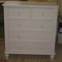 Chest Of Drawers - 2 Over 3 Victorian Style - thumbnail 2