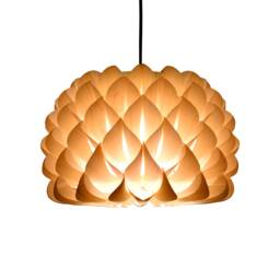 Lighting-Bloom Pendant Light-Maple-Chandelier-Wood Light-Ceiling Light-Rustic Light