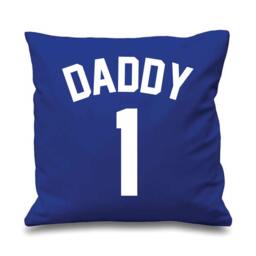 Daddy 1 Cushion Cover Fathers Day Football Name Theme - thumbnail 3