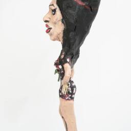 Amy Winehause Paper Mache Figure - thumbnail 3