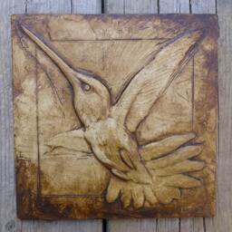 Hummingbird in Flight # 2 Wallsculpture - thumbnail 2