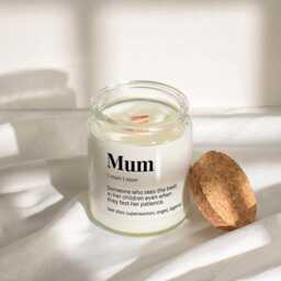 Mum Birthday Gifts Mothers Day Candle, Thank You Mummy Gift From Children - thumbnail 3
