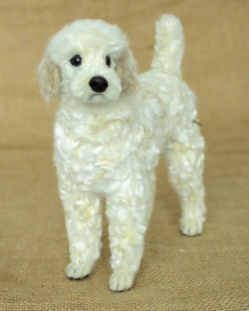 Made To Order Needle Felted Dog Custom Needle Felted Animal Sculpture - image 1