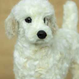 Made To Order Needle Felted Dog Custom Needle Felted Animal Sculpture - thumbnail 4