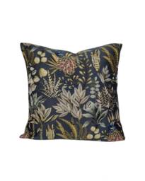"Peacock Tapestry Cushion Covers - Luxurious Tropical Palm Leaf Botanical 16"", 18"", 22"", 24"" & 18"" X 12"", 20"" 14" - thumbnail 1