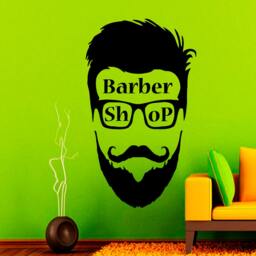 Barber Shop Wall Decals Hairdressing Decal Beauty Salon Vinyl Stickers Home Decor Na260 - thumbnail 2