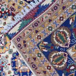 Handmade Afghan Wool Rug Large Vintage Chob Rang Carpet - 17.3x9.5 Ft - thumbnail 4