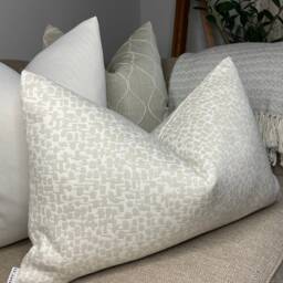 "Abstract Cushion Cover, Pillow Cover Size 12"" X 20" - thumbnail 1