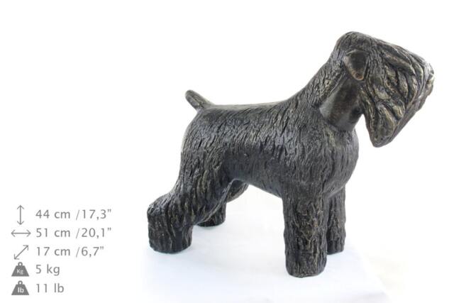 Black Russian Terrier, Dog Natural Size Statue, Limited Edition, Artdog - image 1