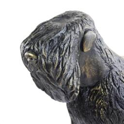 Black Russian Terrier, Dog Natural Size Statue, Limited Edition, Artdog - thumbnail 3