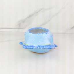 Ceramic Whale Planter, Succulent Pot, Animal Pottery - thumbnail 3