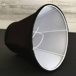 Black Empire Candle Shade - Lampshade Chandelier Lampshades Clip On Lampshades Retro Lampshade Wall Light - thumbnail 3