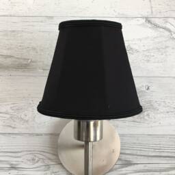 Black Empire Candle Lampshade - Retro Chandelier Wall Light Shade - thumbnail 4