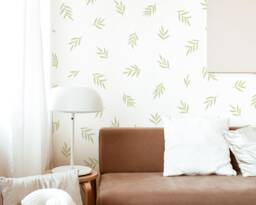Floral Wall Decals - Boho Nursery Art, Modern Farmhouse Decor, Kids Room Decor - thumbnail 1