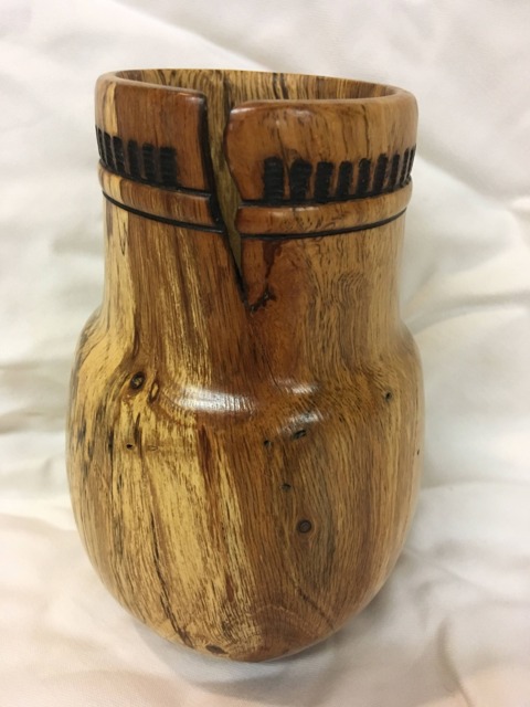 Hand-Turned Oak Bowl