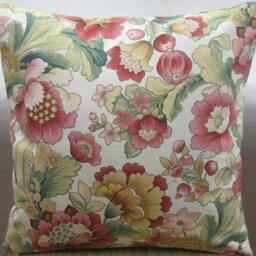 "Floral Prints Decorative Pillow Cover-24""x24" - thumbnail 2