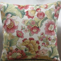"Floral Prints Decorative Pillow Cover-24""x24" - thumbnail 3