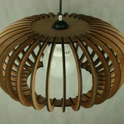 Lamp1/Wooden Hanging Lamp Pendant Lighting Laser Cut Design Lamp - thumbnail 3