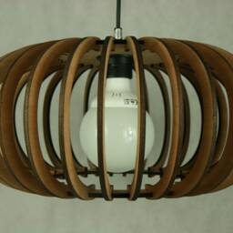 Lamp1/Wooden Hanging Lamp Pendant Lighting Laser Cut Design Lamp - thumbnail 2