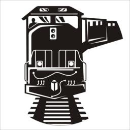 City Train Wall Vinyl Decal Locomotive Adhesive Sticker Interior Home Decor Urban Railroad - thumbnail 3