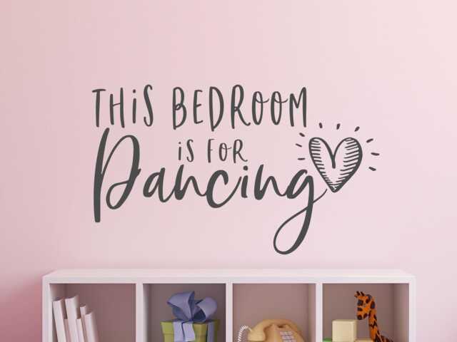 Dance Wall Decal - Decor Girls Room - Ballet Decal Girls - Tween Girl Decor - Teen Dancing - image 1