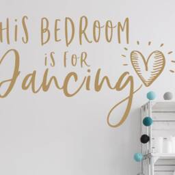 Dance Wall Decal - Decor Girls Room - Ballet Decal Girls - Tween Girl Decor - Teen Dancing - thumbnail 2