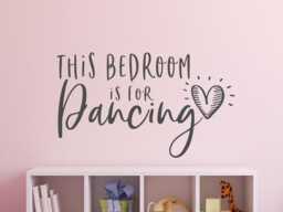 Dance Wall Decal - Decor Girls Room - Ballet Decal Girls - Tween Girl Decor - Teen Dancing - thumbnail 1