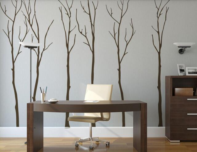 Winter Trees Decals For Walls Sticker Office Decor Home Art Decalisland -Winter Wall Decal Sd 056 - image 1
