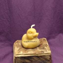 Pure Beeswax Candle With Duck Motif - thumbnail 2