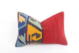 16x24 Turkish Kilim Pillow Cover Vintage Wool Boho Sham - thumbnail 1