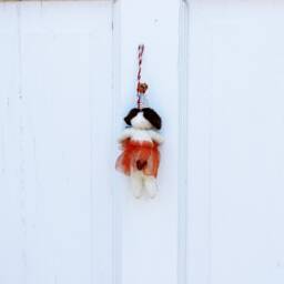 Happy Birthday Dog Ornament - Ornaments Christmas Dog- Gifts Under 30 - thumbnail 3